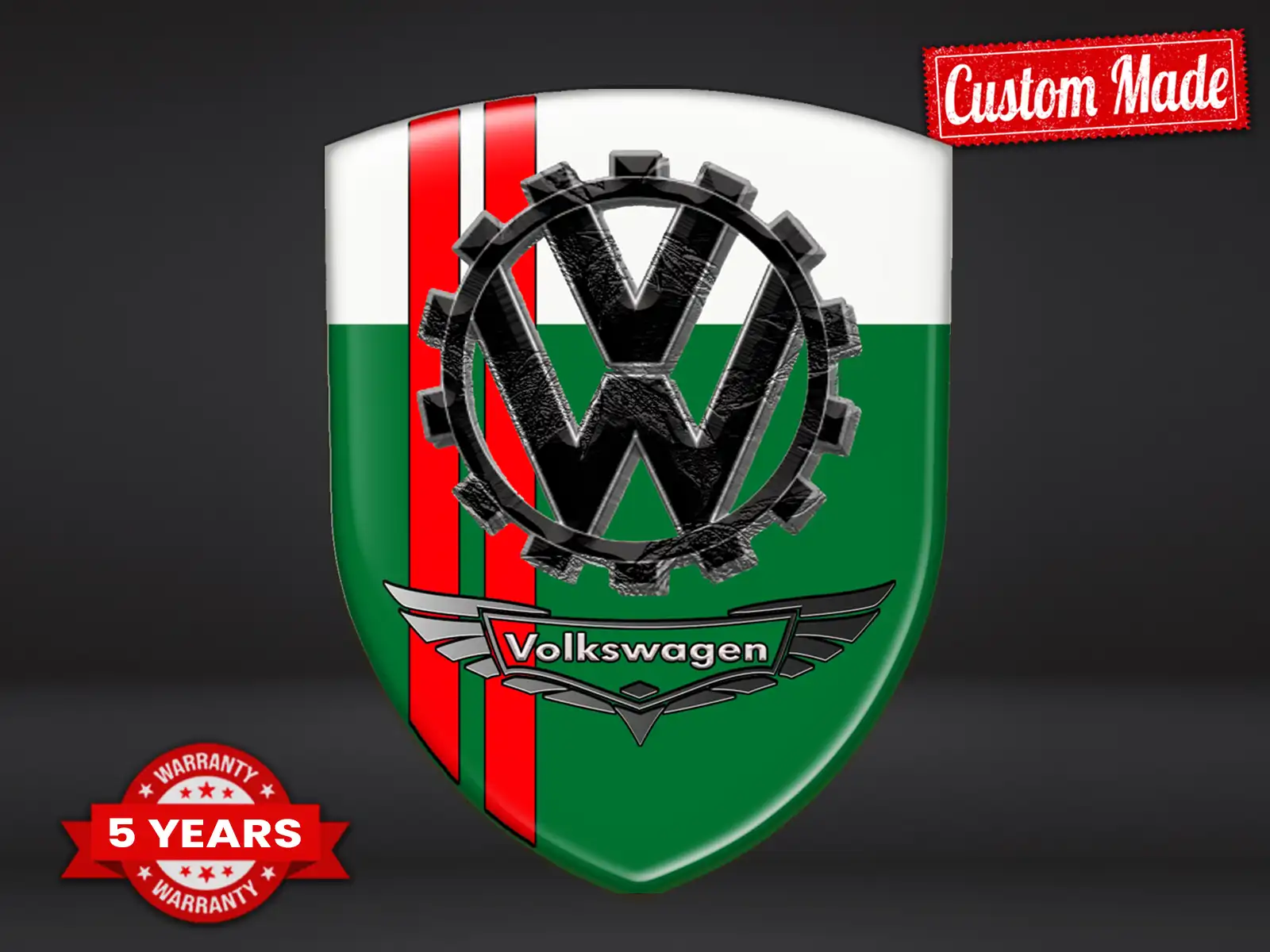 VW Personalisierte Business Sticker Stil Premium Universal